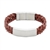 Brown Braided Leather bracelet