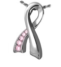 Breast Cancer Ribbon Pendant