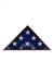 Standard Burial Flag Case <br><small>With Personalized  Text Only </br></small>