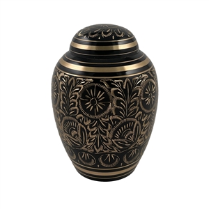 Belamy Round Top Black Scrolled - MS