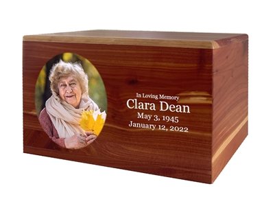 Simple Cedar FullSize<br>Tribute Collection<br><small>Elevating Memories</small>