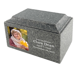 Acropolis Granite Gray Keepsake<br>Tribute Collection <br><small>Elevating Memories</small>