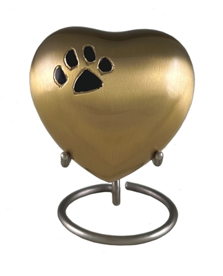 Gold Paw Print - HS