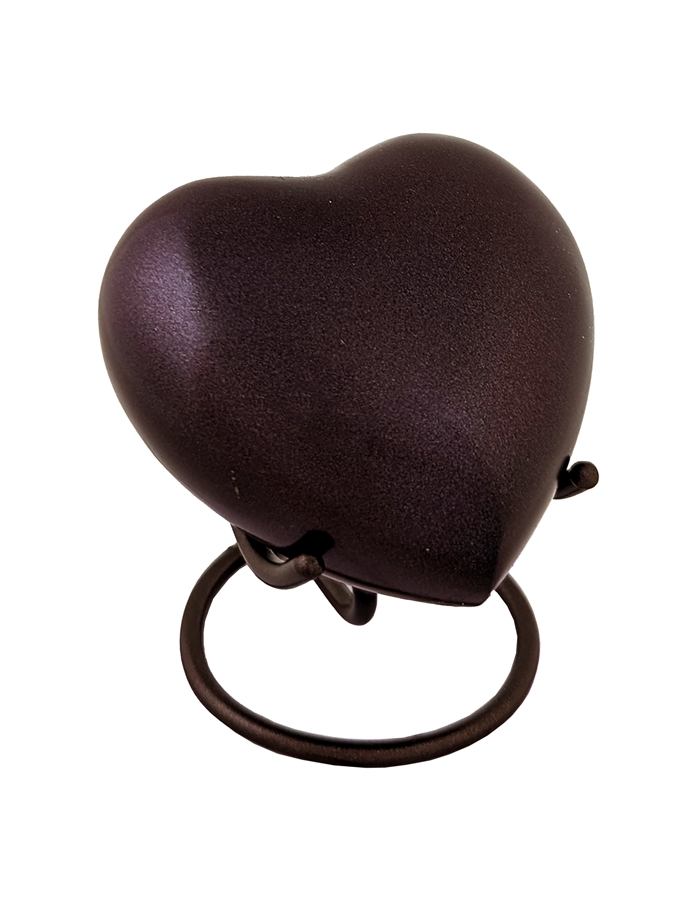 Burgundy Heart - HS