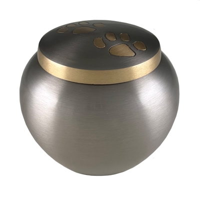 Pewter Paw Print - MS