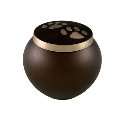 Rustic Brown Paw Print - PS