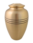 Brass Tealight (3 Stripes)-FS